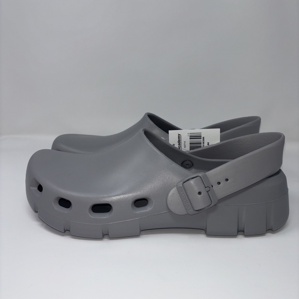 Birkenstock EUR 44 Gray Recovery Clogs Men's 11 Birki Flow EVA Sports